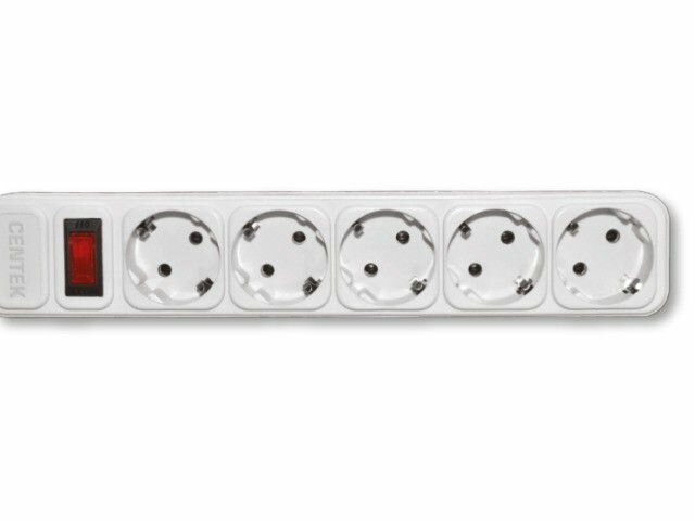 Сетевой фильтр Centek CT-8900-5-3,0 White