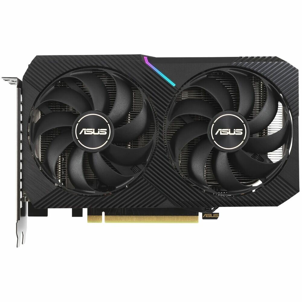 Видеокарта PCI-E nVidia ASUS RTX 3060 Dual 12G V2 12288Mb GDDR6 ( Dual-RTX3060-12G-V2 ) Ret