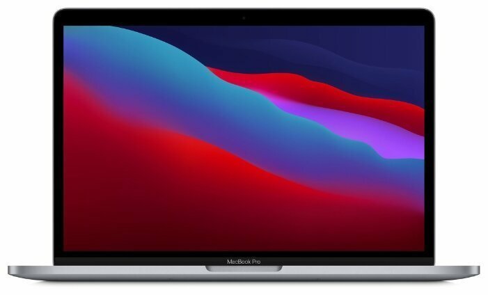 Ноутбук Apple MacBook Pro 13 Late 2020 (Apple M1/13"/2560x1600/8GB/256GB SSD/DVD нет/Apple graphics 8-core/Wi-Fi/Bluetooth/macOS) MYD82LL/A Серый космос