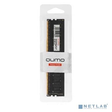 Qumo Модуль памяти QUMO DDR4 DIMM 8GB QUM4U-8G3200P22 PC4-25600, 3200MHz OEM/RTL комбинированная расцветка