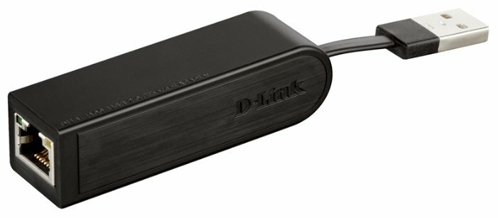 Сетевой адаптер Wi-Fi D-Link Сетевой адаптер Ethernet 100Мбит/сек. D-Link DUB-E100/E1A (USB2.0) (ret)