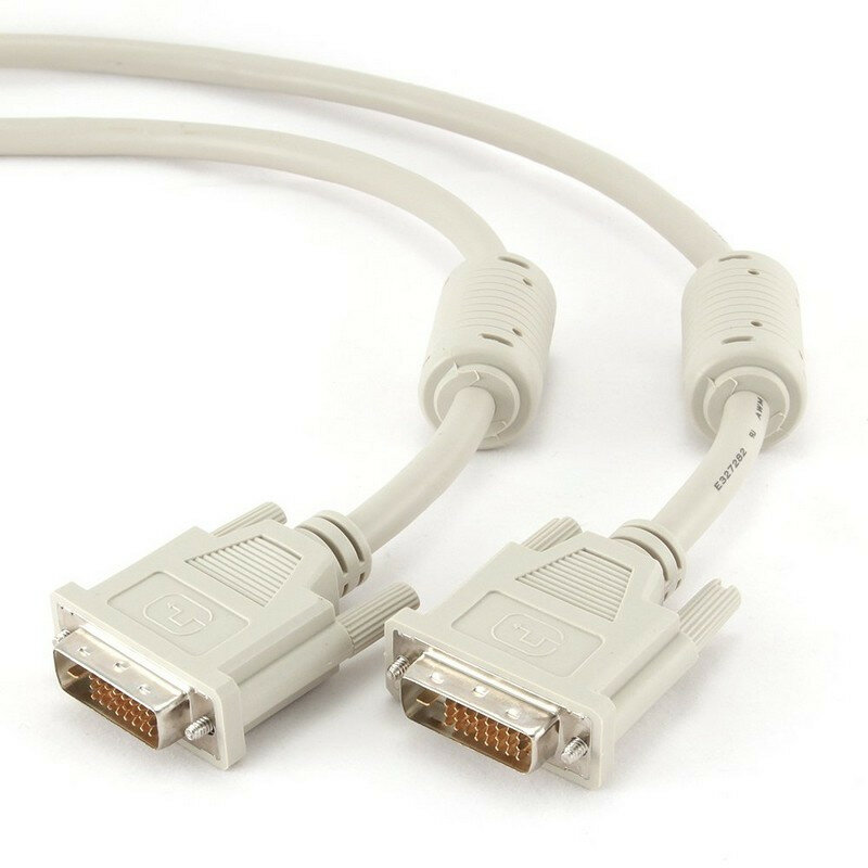 Кабель Cablexpert DVI-D - DVI-D 3 метра (25M/25M) CC-DVI2-10 1002985