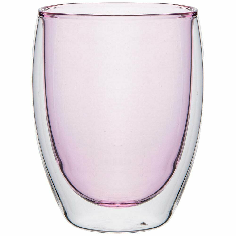 фото Стакан С двойными стенками DOUBLE-WALL 320 МЛ. Диаметр=8,5 СМ. высота=11,5 СМ