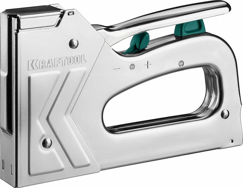 фото Степлер стальной KRAFTOOL рессорный тип-140, 6-16 мм