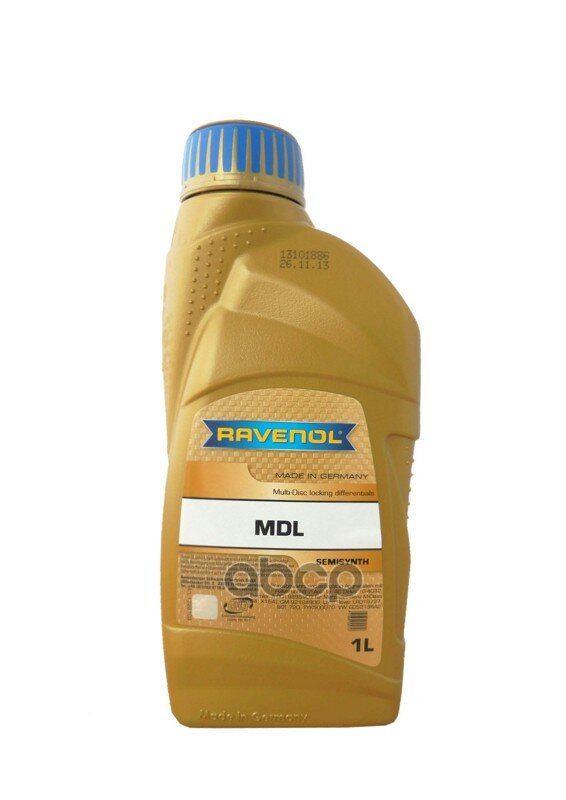 Трансмиссионное Масло Ravenol Mdl Multi-Disc Locking Differentials (1л) Ravenol арт. 4014835795716