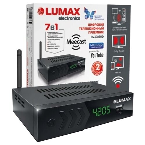 Цифровая тв приставка LUMAX DV-4205HD