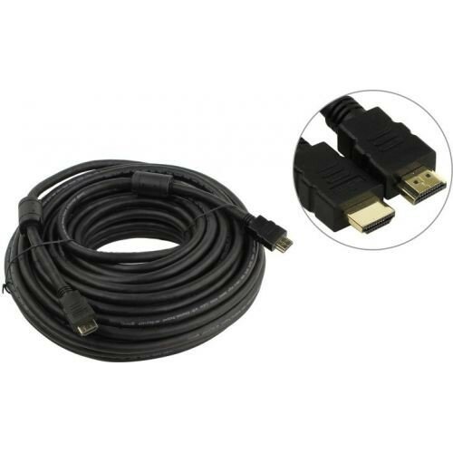 Aopen Кабель HDMI 19M M ver 2.0, 20М, 2 фильтра