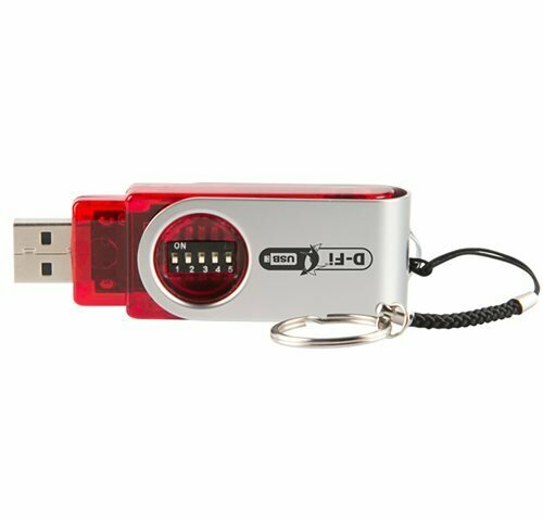 CHAUVET-DJ D-Fi USB беспроводной адаптер D-Fi 2,4 для световых приборов CHAUVET серии USB, частотный диапазон WiFi 2.412-2.484, вес 32грамма, ДШВ 78х2 - фото №3