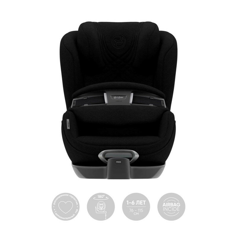 Cybex Автокресло Anoris T i-Size c базой isofix, Deep Black