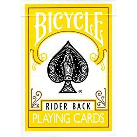 Карты Bicycle Rider Back Standard Yellow Back