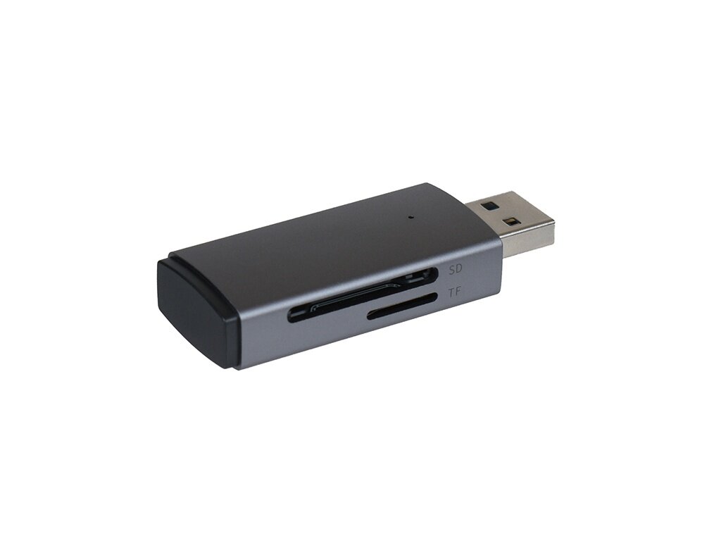 Картридер устройство чтения карт памяти USB-A Baseus Lite card reader SD/TF серый