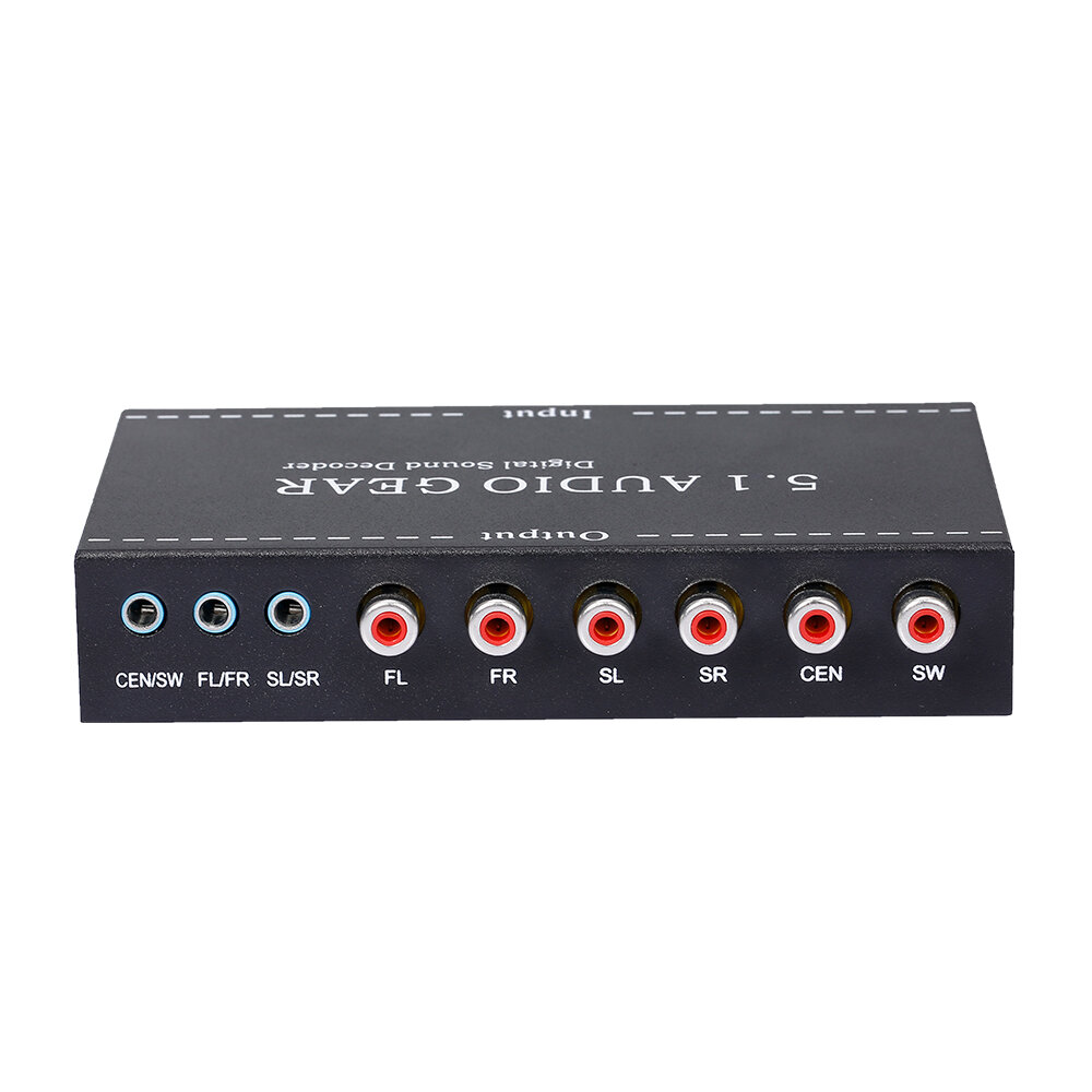 Цифро-аналоговый аудио декодер 5.1 Audio Gear RCA DTS AC3 HDA — фото 5
