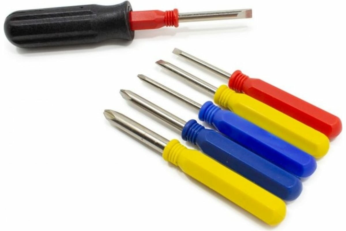 фото WMC TOOLS Набор отверток мини с пластиковой рукояткой 7пр.,в футляре WMC-711A07(50499)