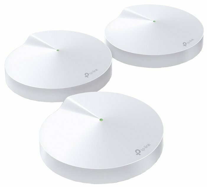 Бесшовный Mesh роутер TP-LINK Deco M5, белый, 3 шт. в комплекте [deco m5(3-pack)]