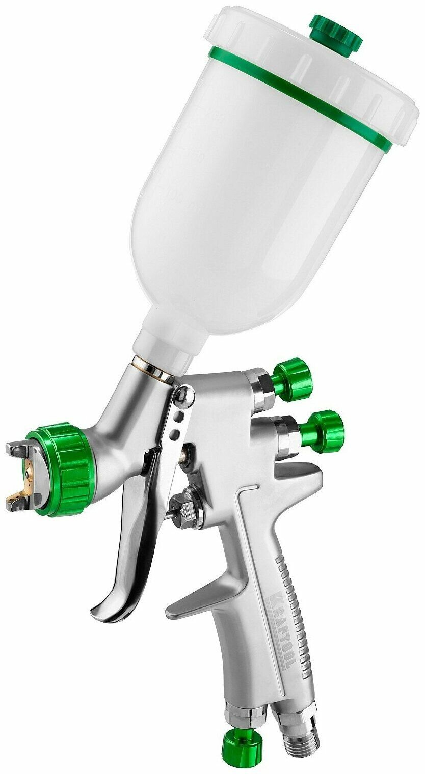 Краскопульт пневматический KRAFTOOL ?PRO? Jeta 3000 mini, HVLP, c верхним бачком, 0.8мм