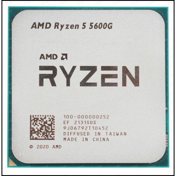 Процессор AMD RYZEN R5-5600G (Soc-AM4) (512 Кб x6 + 16Мб RX Vega Graphics) 64-bit 3.9-44 GHz