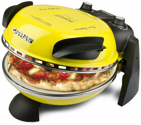 Пицца-мейкер G3 ferrari Delizia G10006 мини печь для пиццы электрическая, жёлтая