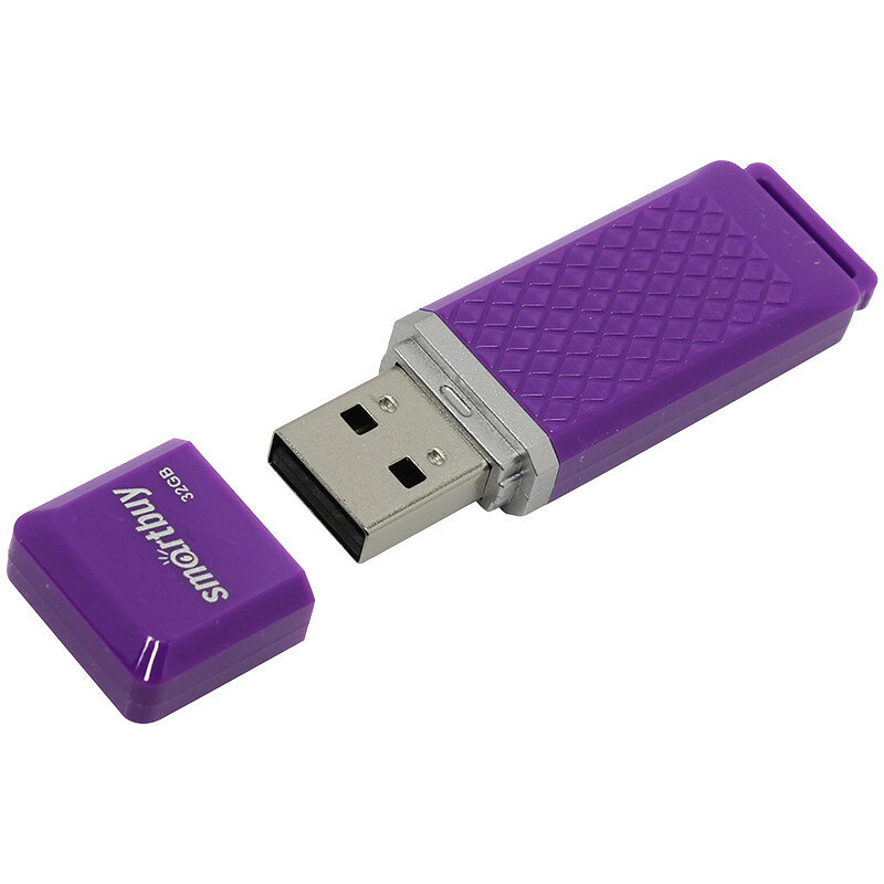 Память Smart Buy "Quartz" 8GB, USB 2.0 Flash Drive, фиолетовый ( Артикул 222383 )