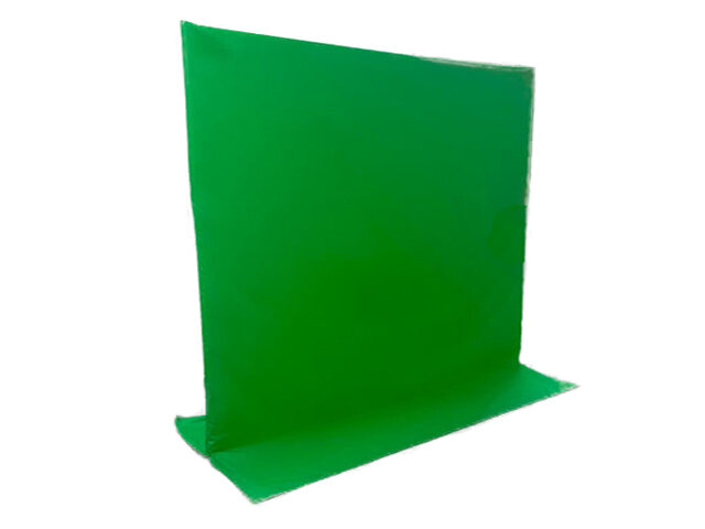 хромакей Gozhy Комплект двойной с подставкой 1.5x2m + Фотофон фон для фото 1.5x2m Green G-00152