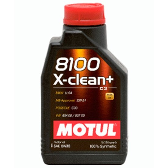 Моторное масло MOTUL 8100 X-clean + 5W-30 1 л