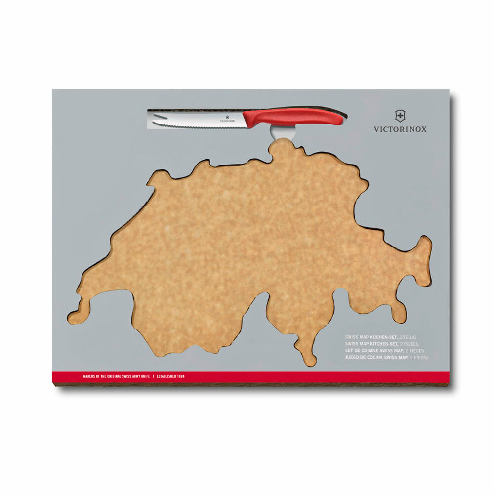 Кухонный набор Victorinox Swiss Map 2 предмета 6.7191.CH