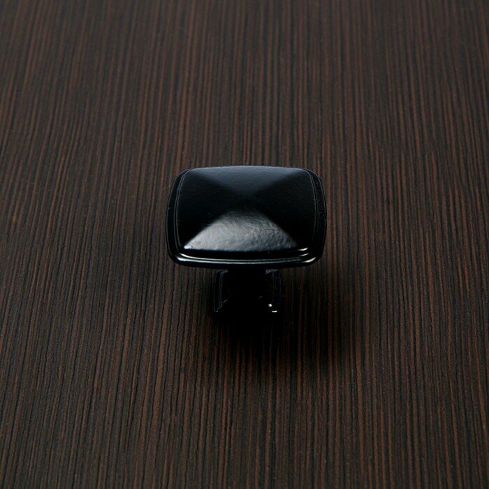 Ручка кнопка тундра РК112BL (MK112BL), черная./В упаковке шт: 2 - фотография № 2