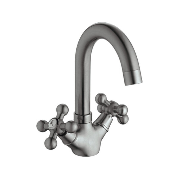 Смеситель для кухни 1/2 кер CN1319-5 CRON высокий пов. излив 211 мм, сатин