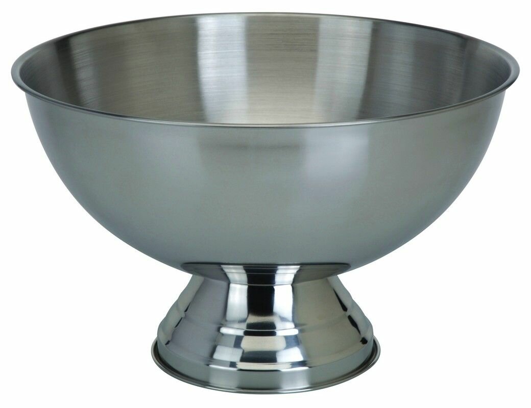 Чаша для льда делюкс нержавеющая сталь серебряная 39х24 см Koopman International A12104110