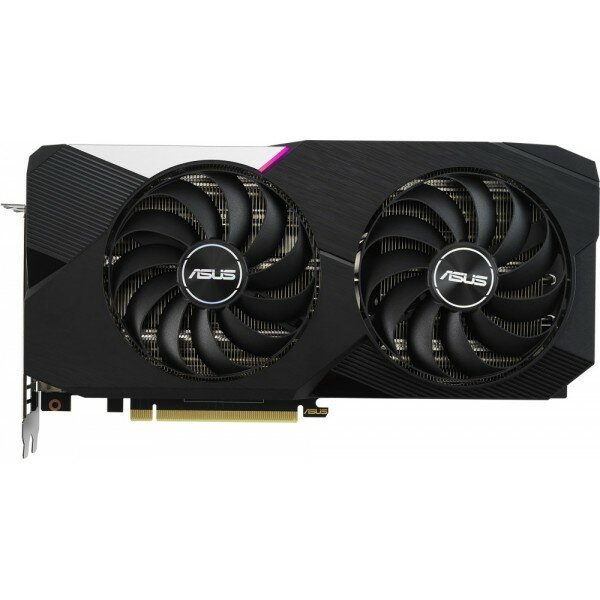 Видеокарта ASUS DUAL-RTX3060TI-O8G-V2 8GB LHR GDDR6 2xHDMI 2.1 3xDP 1.4a