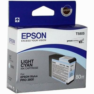 Расходный материал Epson Картридж светло-голубой для Epson Stylus Pro 3880 C13T580500