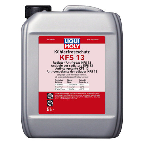 Антифриз Liqui Moly Kuhlerfrostschutz KFS 13 G13 красный 5л (21140)