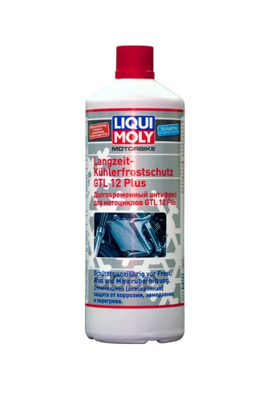 Антифриз Долговременный Для Мотоциклов Motorbike Langzeit Kuhlerfrostschutz Gtl 12 Plus 1l Liqui moly арт. 2252