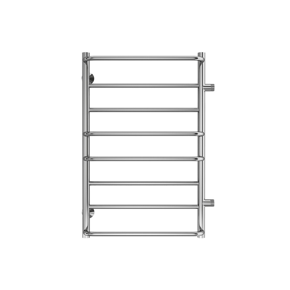 Полотенцесушитель водяной Terminus Евромикс П8 боковое подключение 500 мм 500 x 800 мм хром