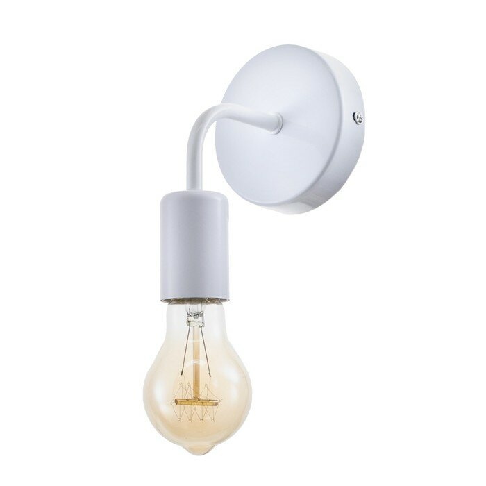 фото Бра 2609/1WT E27 40Вт белый 10х12х17,5 см