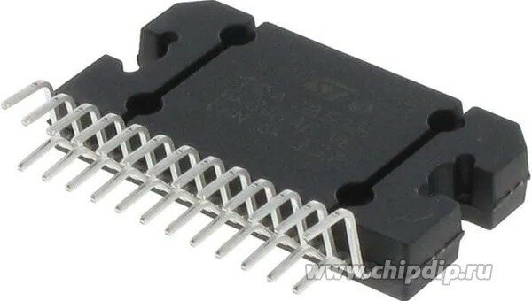 TDA7851F, Усилитель низкой частоты, класс AB, 4 х 48Вт [Flexiwatt-25]