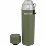 Термос Stanley STA3106002 Master 1,1L Vacuum Water Bottle, Green - изображение