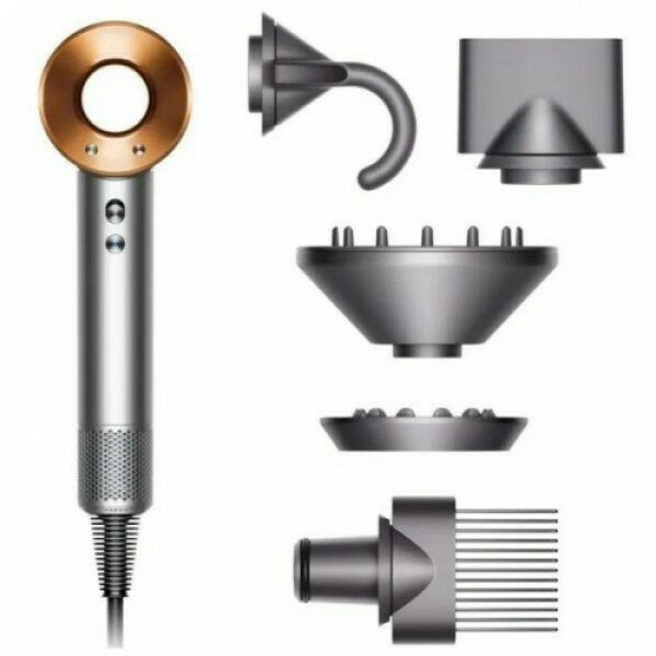 Фен Dyson Supersonic HD07, (никель/медь) (389922-01) Европа