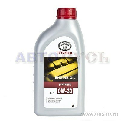 Масло моторное toyota engine oil 0w-30 синтетическое 1 л 08880-80366-go