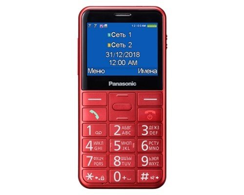 Мобильный телефон Panasonic KX-TU150 Red