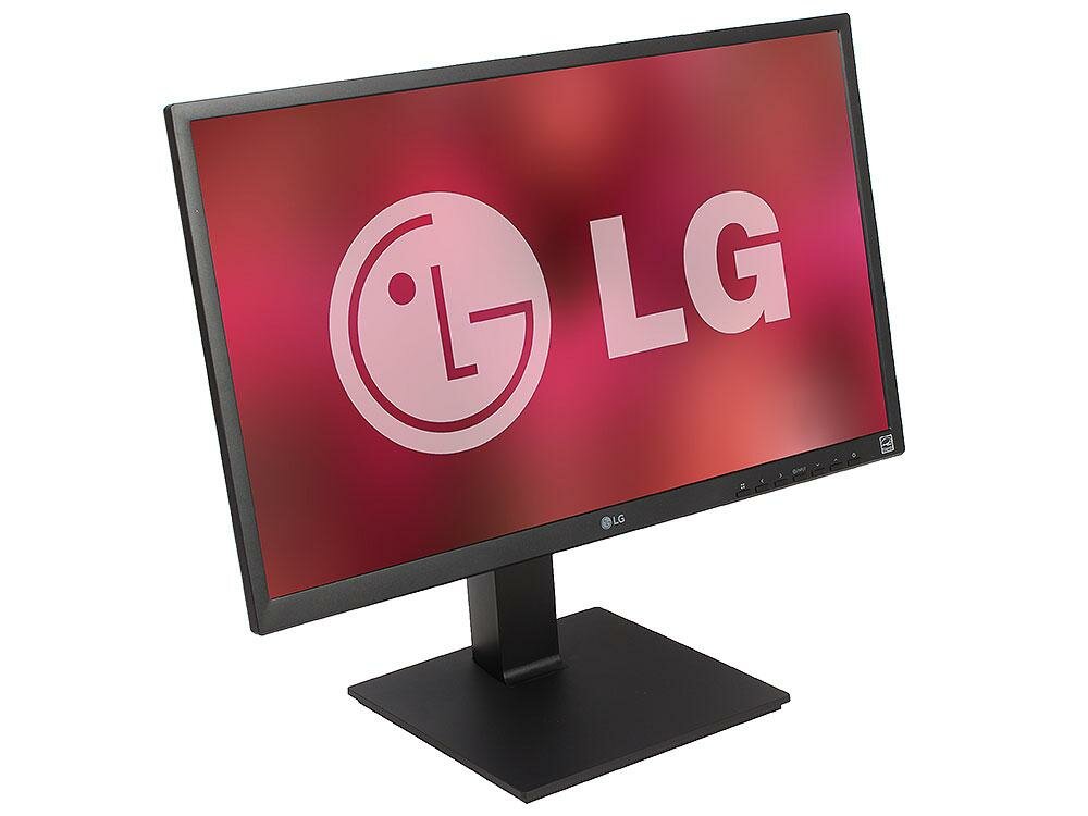 Монитор 23.8" LG 24BK550Y-B Black IPS, 1920x1080, 5ms, 250 cd/m2, 1000:1 (DCR 5M:1), D-Sub, DVI-D, HDMI, DP, USBhub, 1.2Wx2, Headph.Out, HAS, Piv