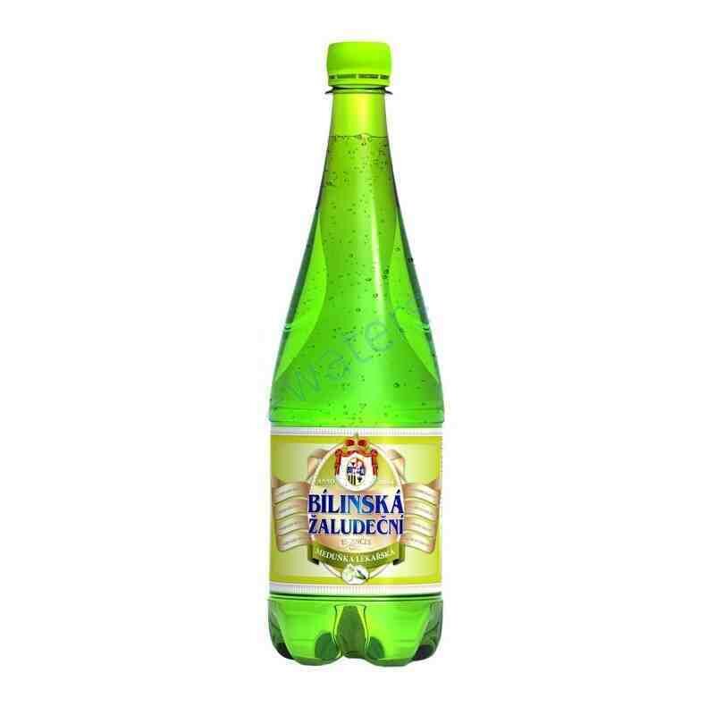 Фито-минеральный напиток Bilinska Zaludecni (Билинска Желудечни) 1,0 л х 6 шт. пэт - фотография № 1