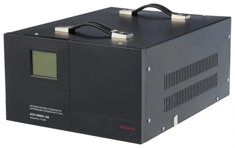 Стабилизатор напряжения однофазный РЕСАНТА ACH-10000/1-ЭМ (10 кВт)