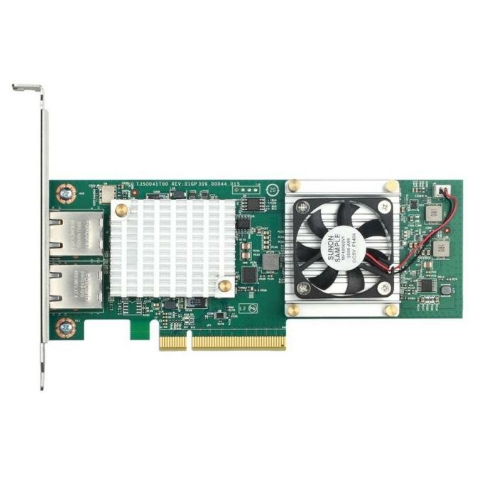 Сетевой адаптер D-Link DXE-820T/B1A Сетевой PCI Express адаптер с 2 портами 10G10GBase-T