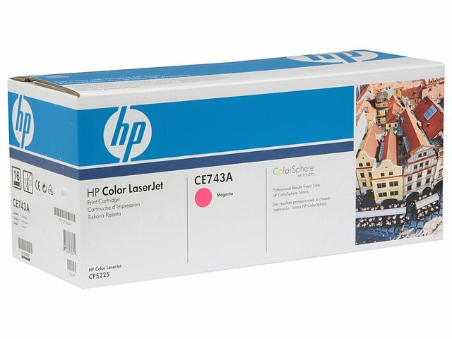 Картридж HP 307A (пурпурный)
