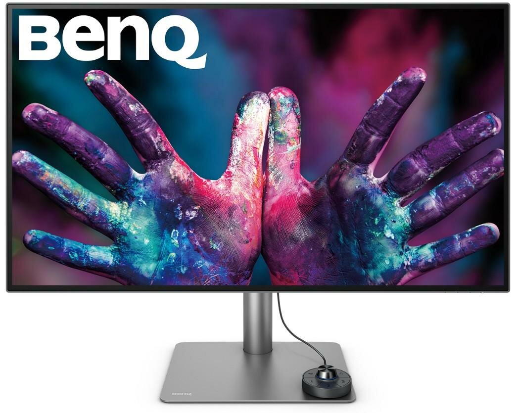 Монитор 32" BENQ PD3220U черный cерый IPS 3840x2160 350 cd/m^2 5 ms HDMI DisplayPort USB Аудио 9H.LH7LA.TBE