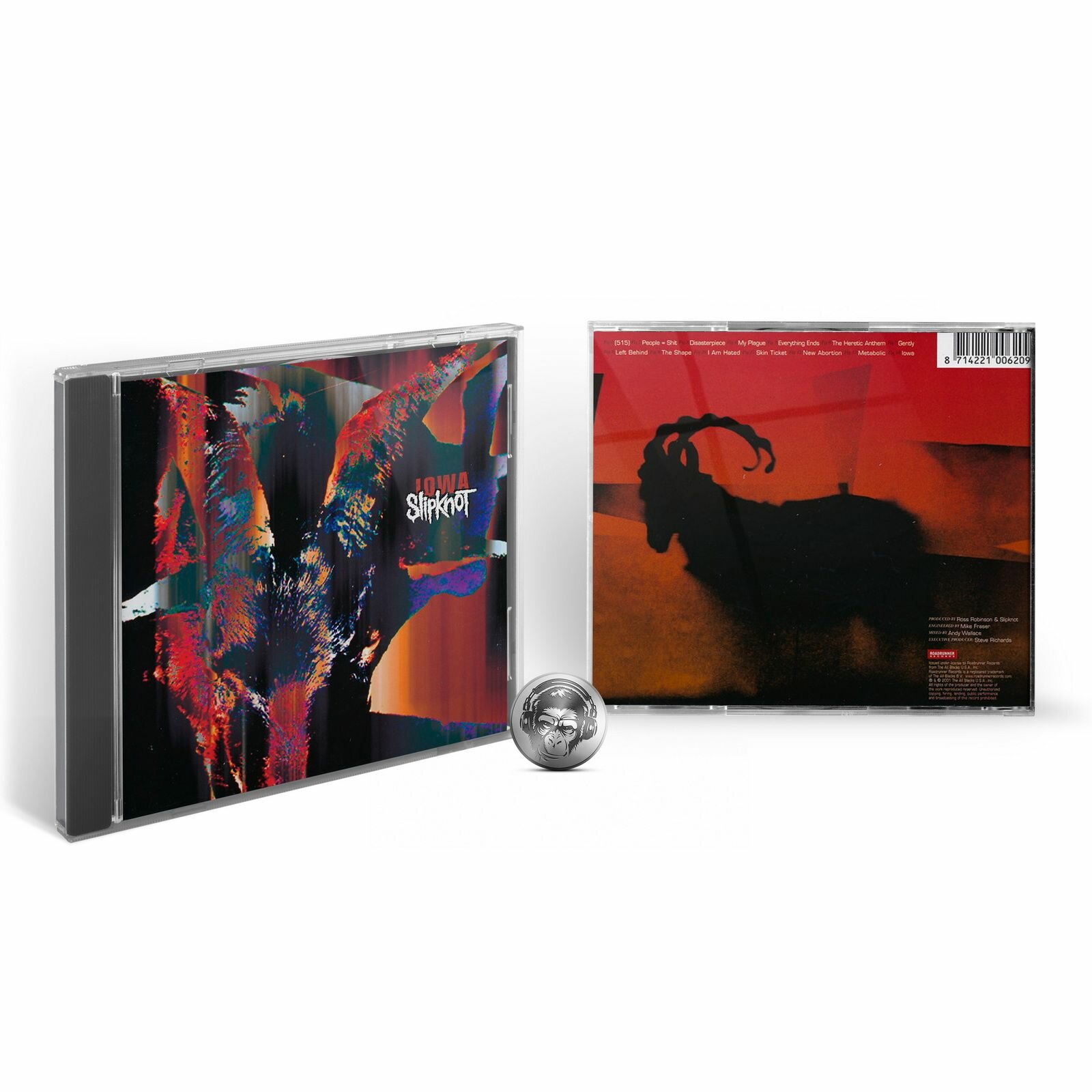 Slipknot - Iowa (1CD) 2007 Roadrunner, Jewel Аудио диск