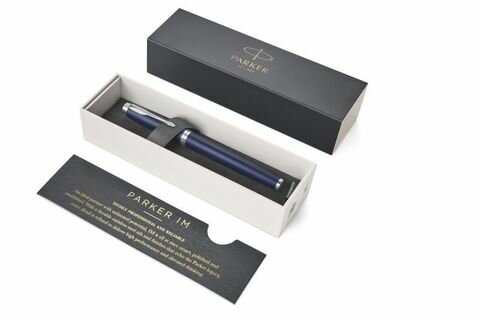 Parker IM Core - Matte Blue CT, ручка-роллер, F, BL