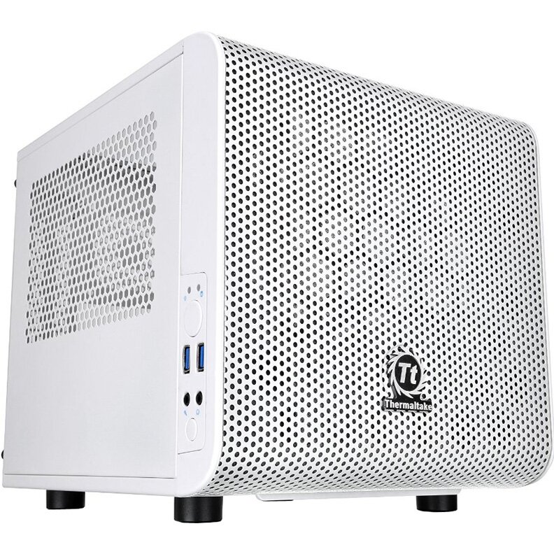 Корпус Thermaltake Core V1 CA-1B8-00S6WN-01 White (без БП)