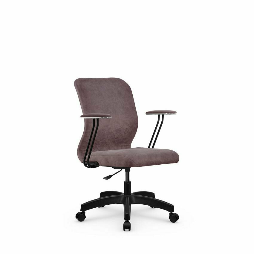 Компьютерное офисное кресло mетта SU-Мr-4/ подл. 079/осн. 005, Темно-розовое - фотография № 1