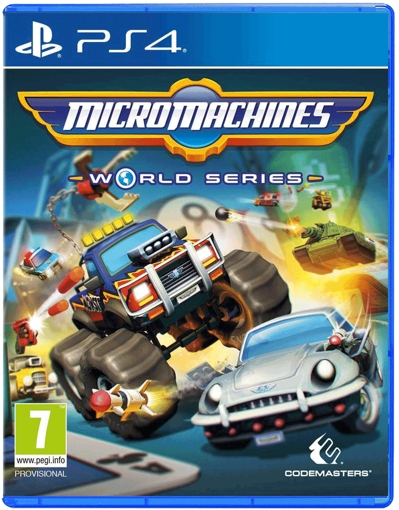 Micro Machines World Series (PS4) английский язык